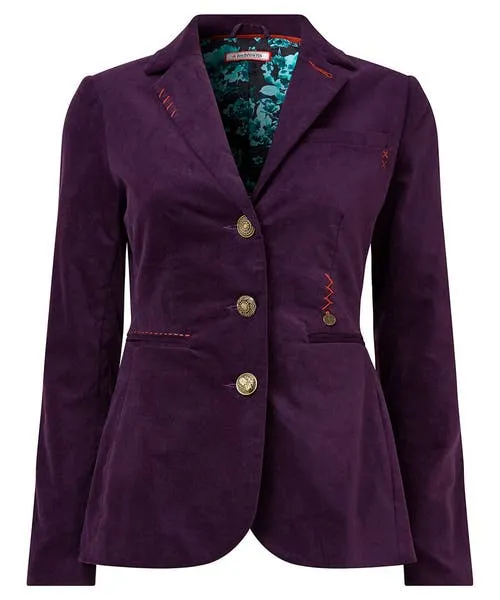 Apparel Magnificent Moleskin Jacket Purple Blazers Joebrowns