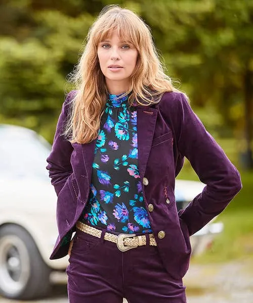 Apparel Magnificent Moleskin Jacket Purple Blazers Joebrowns