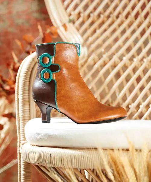 Apparel Shoes Sandals and Boots Joebrowns Carnaby Buckle Trim Boots Tan Multi