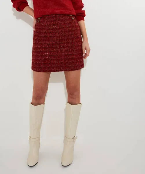 Apparel Skirts Joebrowns Maya Tweed Skirt Burnt Orange Apparel Skirts Joebrowns Maya Tweed Skirt Burnt Orange