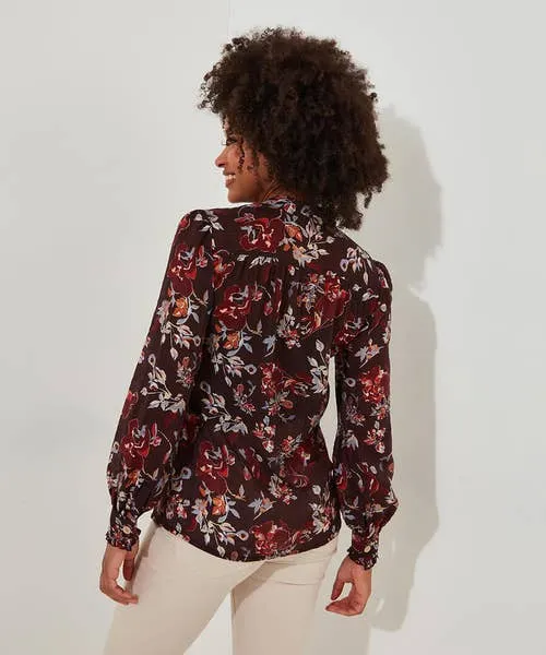 Apparel Tops Tunics and Blouses Joebrowns Prettiest Floral Blouse And Cami Aubergine Apparel Tops Tunics and Blouses Joebrowns Prettiest Floral Blouse And Cami Aubergine