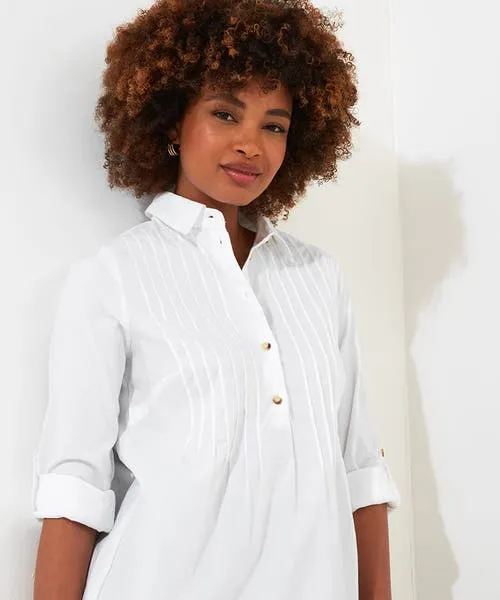 Apparel Tops Tunics and Blouses Joebrowns Simon8217s Longline Blouse White