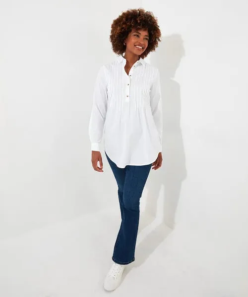 Apparel Tops Tunics and Blouses Joebrowns Simon8217s Longline Blouse White