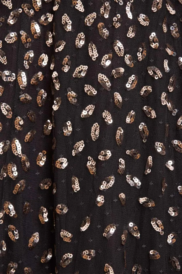 Autumn Leaves Ballerina Skirt Black Women Needle and Thread Skirts