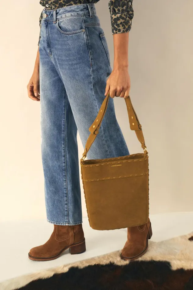 Bags Women Leon and Harper Bertile Mix Bag Mouse