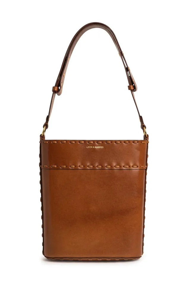 Bags Women Leon and Harper Bertile Plain Bag Camel