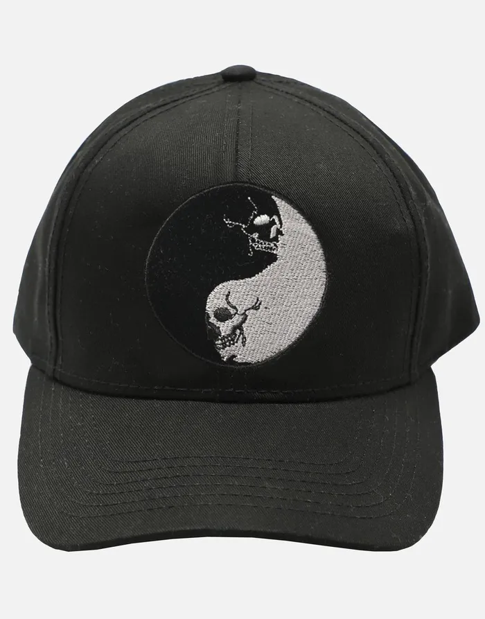 Bay Yin Yang Skull Black Women039s Lauren Moshi Hats