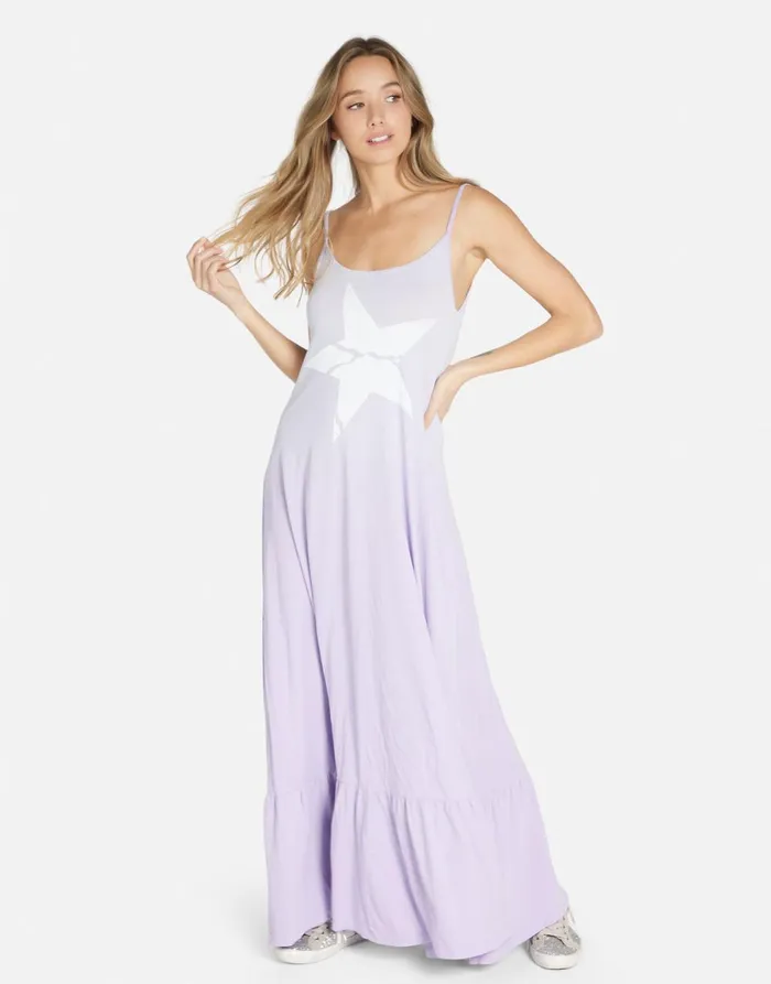 Beatrix Cracked Star Light Purple Ombre Women039s Lauren Moshi Dresses