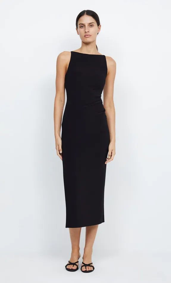 Bec Bridge Bridesmaid Dresses Women BE MINE TUCK DRESS 8211 BLACK