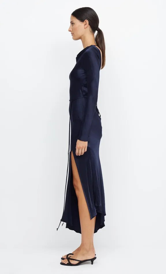 Bec Bridge Bridesmaid Dresses Women MOON DANCE LONG SLEEVE MAXI DRESS 8211 INK