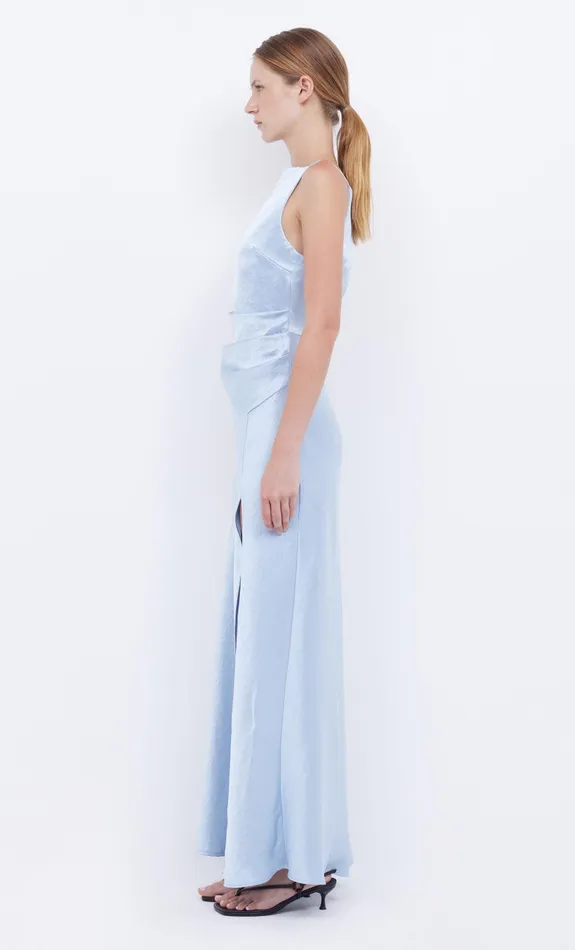 Bec Bridge Bridesmaid Dresses Women THE DREAMER MAXI DRESS 8211 DUSTY BLUE