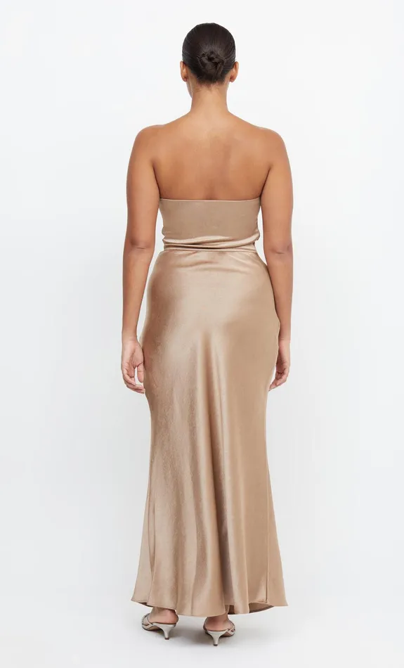Bec Bridge Bridesmaid Dresses Women THE DREAMER STRAPLESS DRESS 8211 GOLDEN