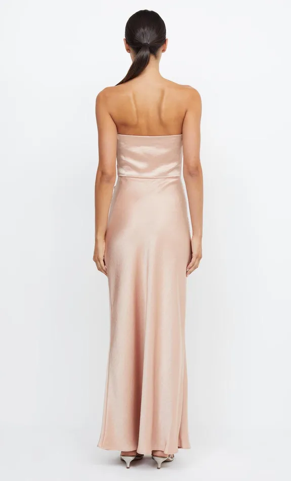Bec Bridge Bridesmaid Dresses Women THE DREAMER STRAPLESS DRESS 8211 ROSE GOLD
