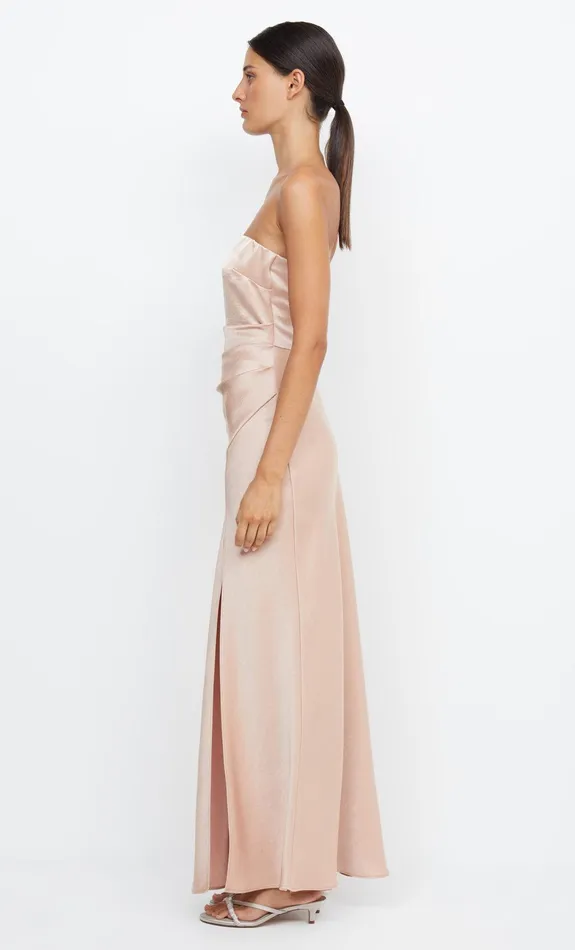 Bec Bridge Bridesmaid Dresses Women THE DREAMER STRAPLESS DRESS 8211 ROSE GOLD