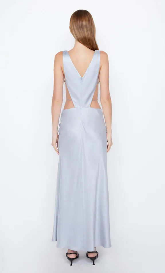 Bec Bridge Maxi Dresses Women AGATHE DIAMOND DRESS 8211 DOVE BLUE