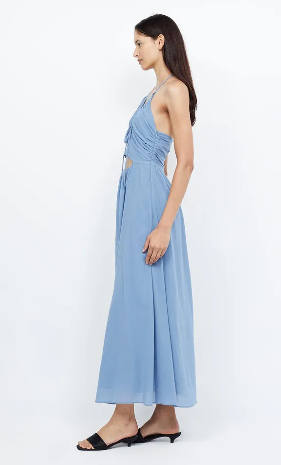 Bec Bridge Maxi Dresses Women CALYPSO HALTER MAXI DRESS 8211 MERIDIAN BLUE