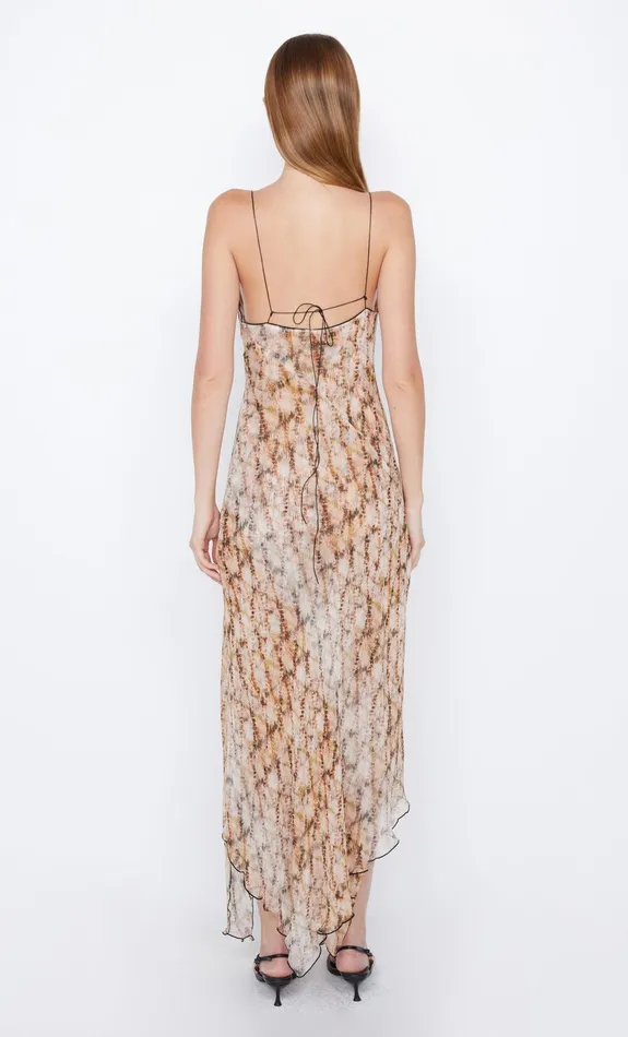Bec Bridge Maxi Dresses Women CIEL ASYM DRESS 8211 GEO SHIBORI