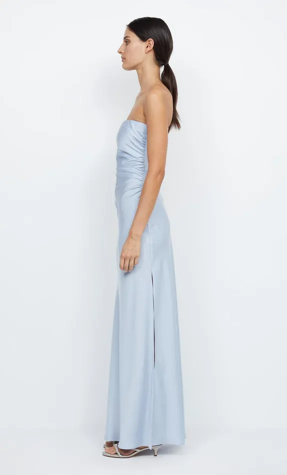 Bec Bridge Maxi Dresses Women ETERNITY STRAPLESS MAXI 8211 DUSTY BLUE