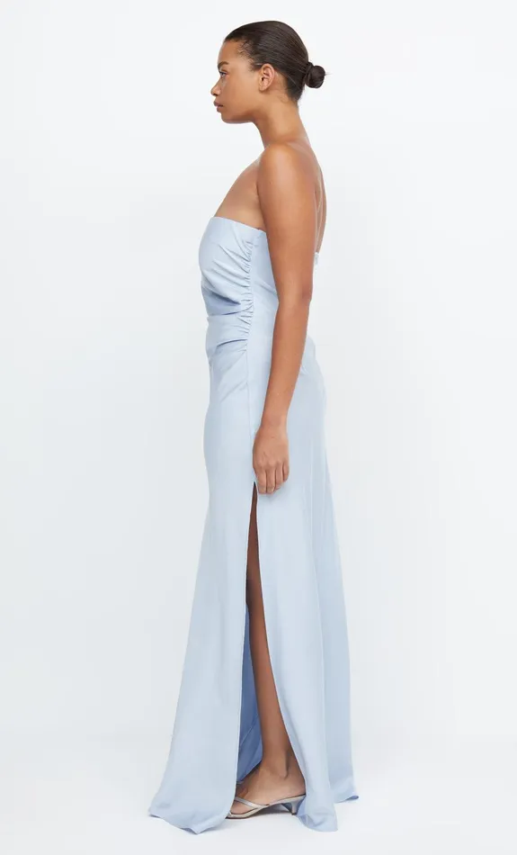 Bec Bridge Maxi Dresses Women ETERNITY STRAPLESS MAXI 8211 DUSTY BLUE
