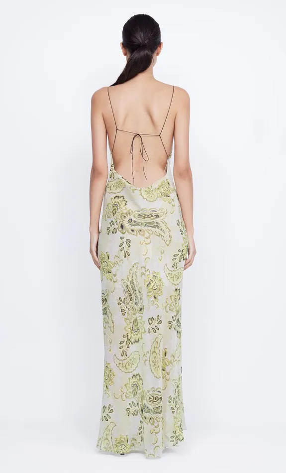 Bec Bridge Maxi Dresses Women LYLOU MAXI DRESS 8211 LEMON PAISLEY