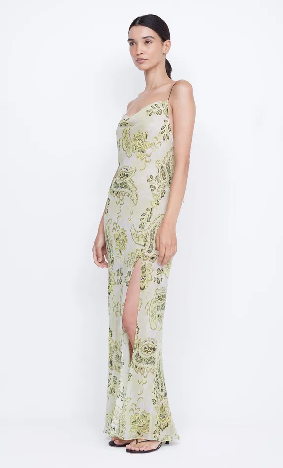 Bec Bridge Maxi Dresses Women LYLOU MAXI DRESS 8211 LEMON PAISLEY