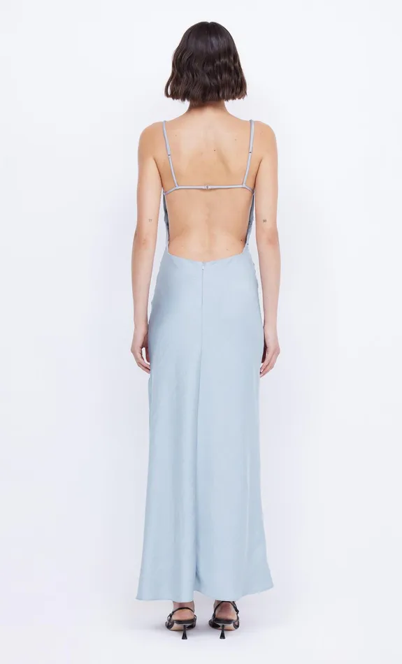 Bec Bridge Maxi Dresses Women MARI LOU GATHERED MAXI DRESS 8211 DOVE BLUE