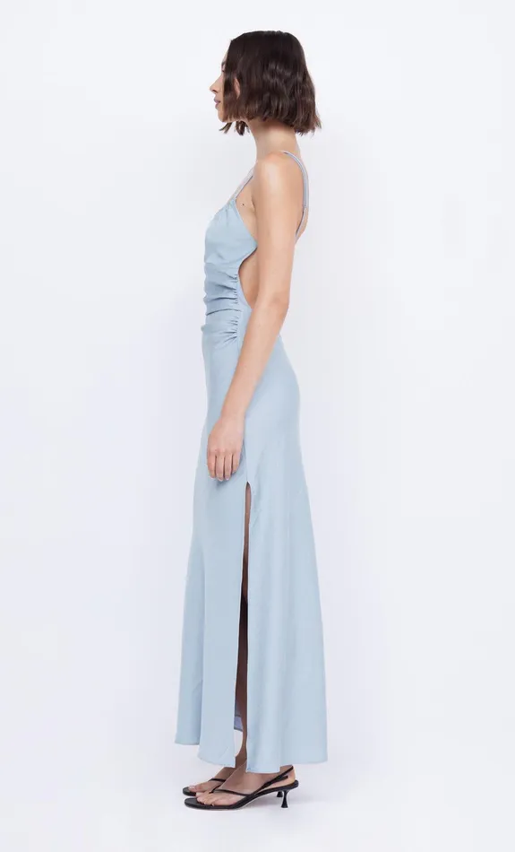 Bec Bridge Maxi Dresses Women MARI LOU GATHERED MAXI DRESS 8211 DOVE BLUE