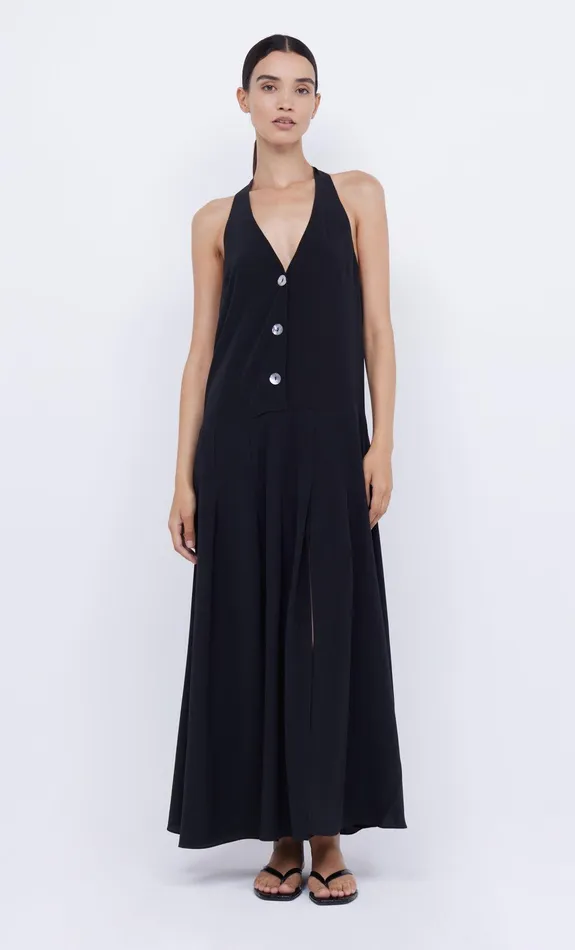 Bec Bridge Maxi Dresses Women PIPER HALTER MAXI DRESS 8211 BLACK