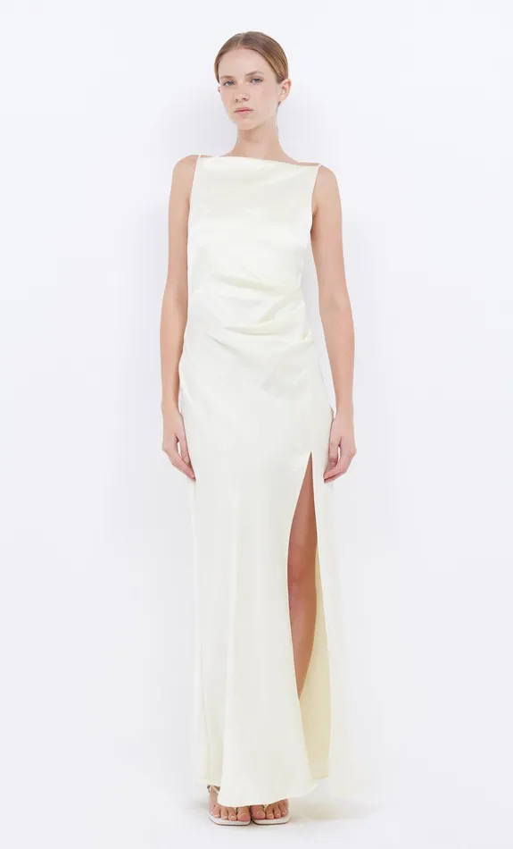 Bec Bridge Maxi Dresses Women THE DREAMER MAXI DRESS 8211 ICE YELLOW