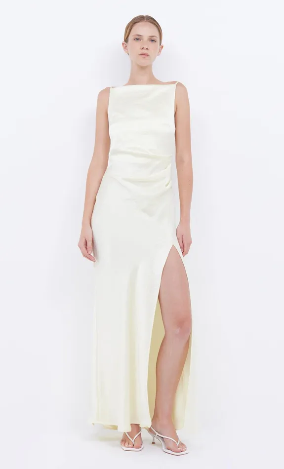 Bec Bridge Maxi Dresses Women THE DREAMER MAXI DRESS 8211 ICE YELLOW