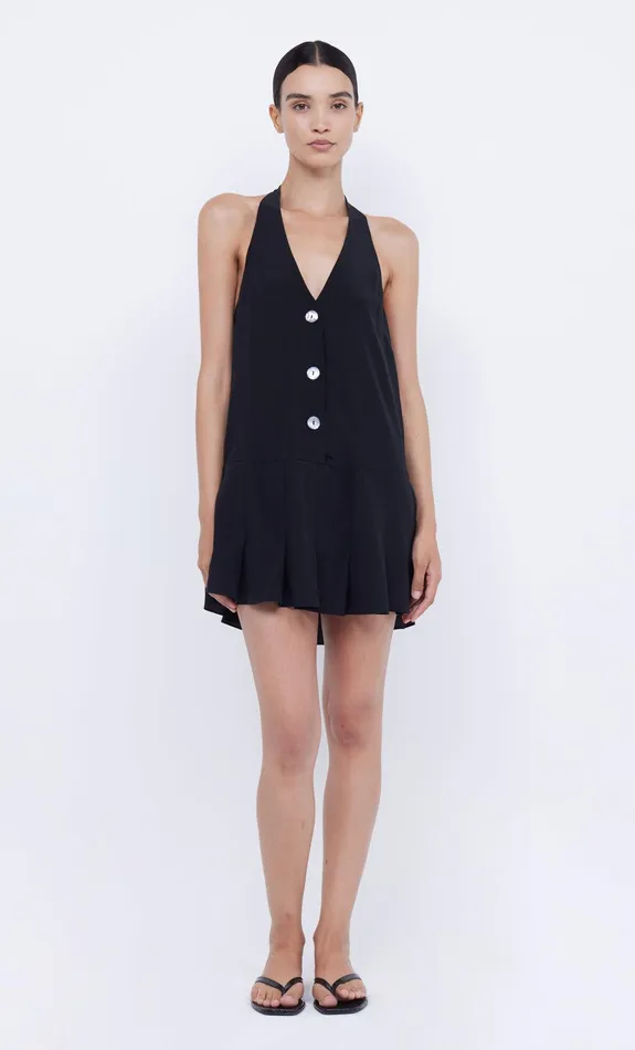 Bec Bridge Mini Dresses Women PIPER HALTER MINI DRESS 8211 BLACK