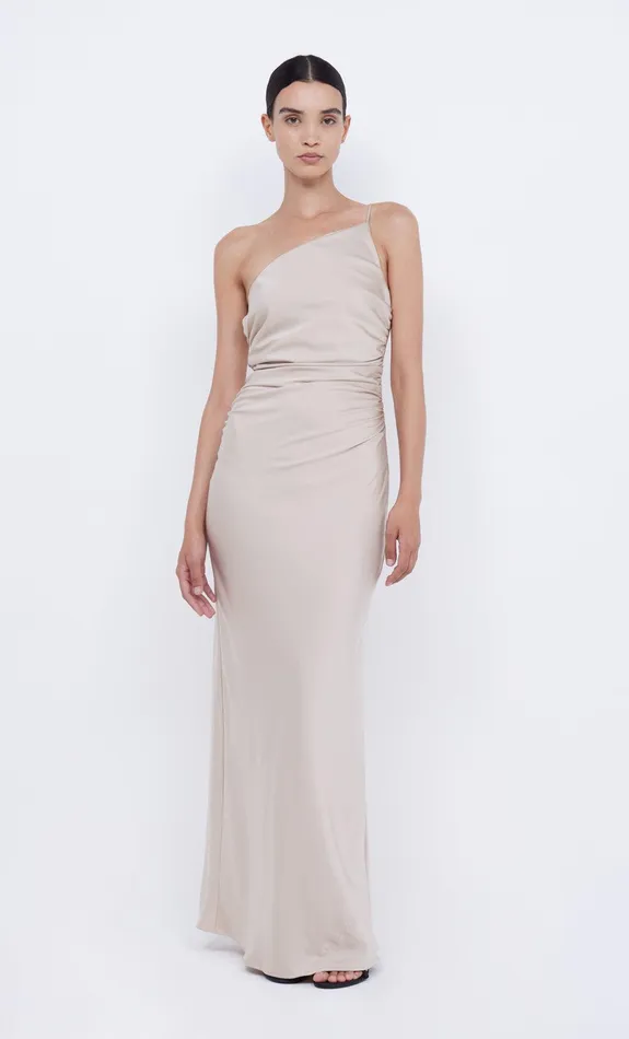 Bec Bridge Prom Dresses Women ETERNITY ASYM MAXI DRESS 8211 SAND