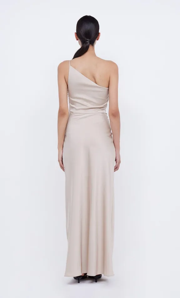 Bec Bridge Prom Dresses Women ETERNITY ASYM MAXI DRESS 8211 SAND