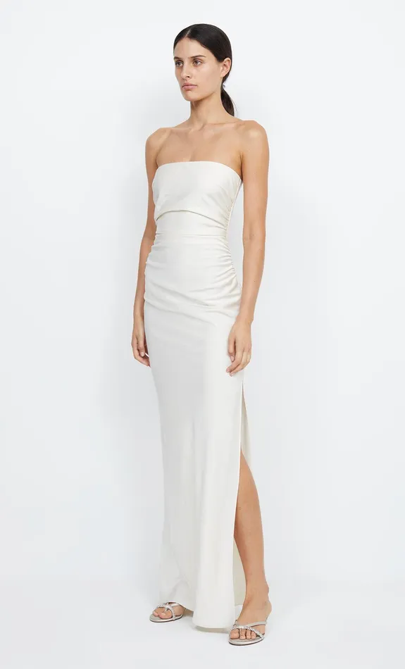 Bec Bridge Prom Dresses Women ETERNITY STRAPLESS MAXI 8211 CREAM