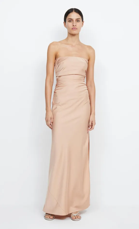 Bec Bridge Prom Dresses Women ETERNITY STRAPLESS MAXI 8211 ROSE GOLD