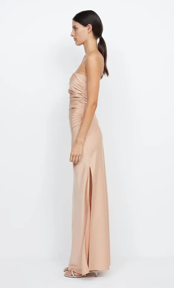 Bec Bridge Prom Dresses Women ETERNITY STRAPLESS MAXI 8211 ROSE GOLD