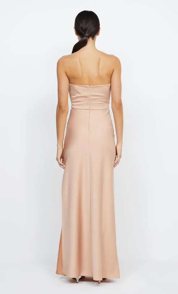 Bec Bridge Prom Dresses Women ETERNITY STRAPLESS MAXI 8211 ROSE GOLD