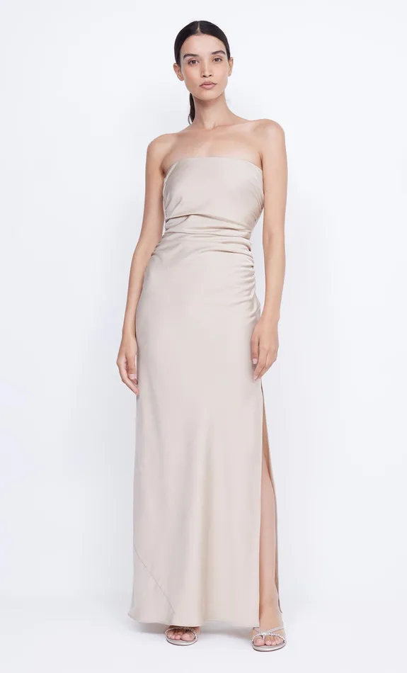 Bec Bridge Prom Dresses Women ETERNITY STRAPLESS MAXI 8211 SAND