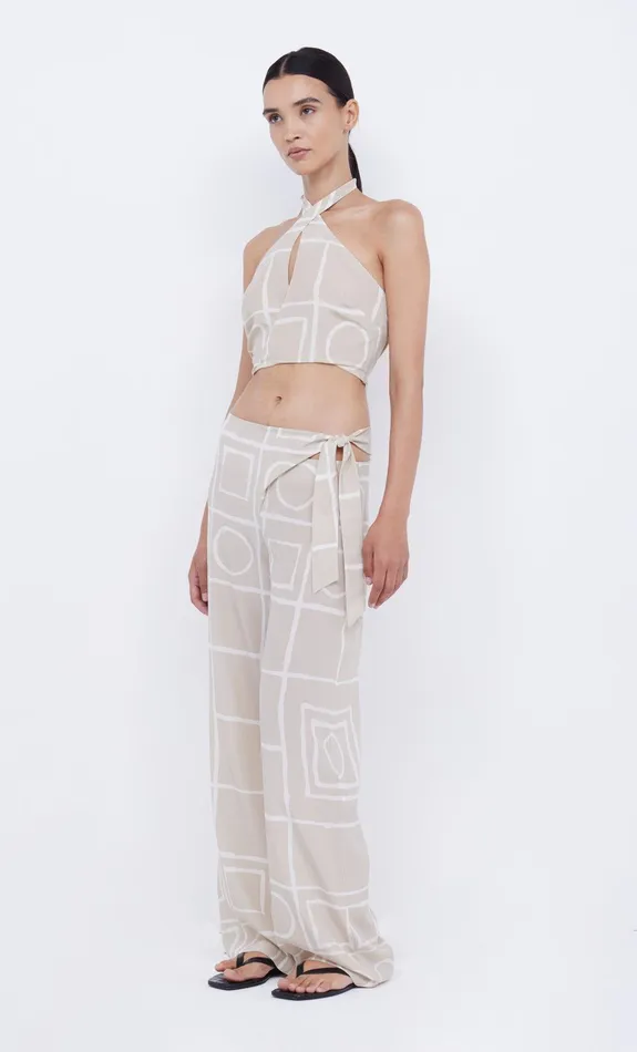 Bec Bridge Shorts Pants Women SALMA TIE PANT 8211 CHECKERS