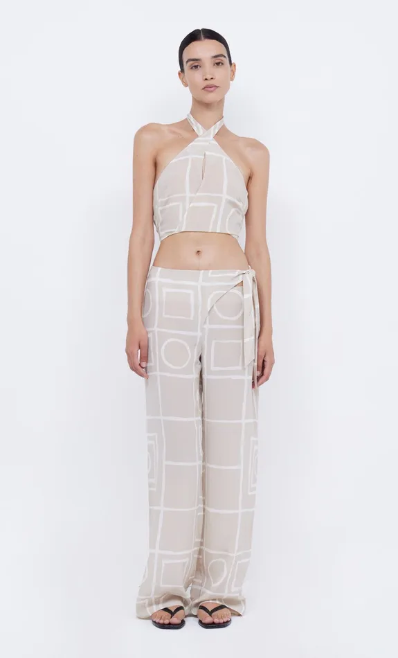Bec Bridge Shorts Pants Women SALMA TIE PANT 8211 CHECKERS