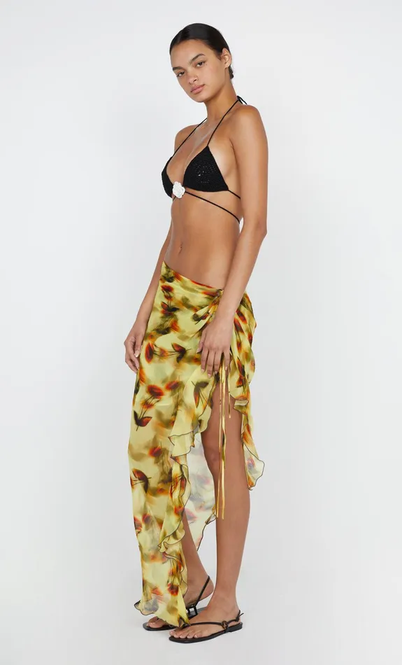 Bec Bridge Skirts Women FIORE WRAP SKIRT 8211 CITRUS ROSE