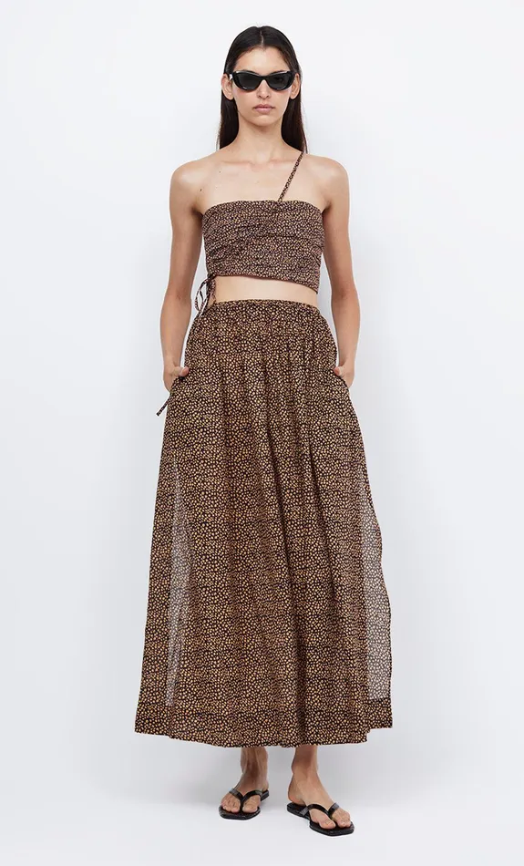 Bec Bridge Sleeveless Women CAPRI ASYM CROP TOP 8211 BELLA DONNA
