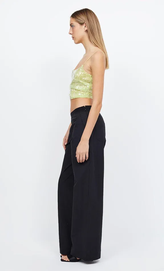 Bec Bridge Sleeveless Women VENUS SEQUIN TANK 8211 CITRUS