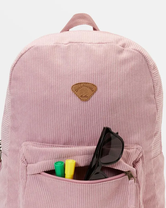 Billabong Backpacks Schools Out Corduroy Backpack Iced Lavender 8211 Women