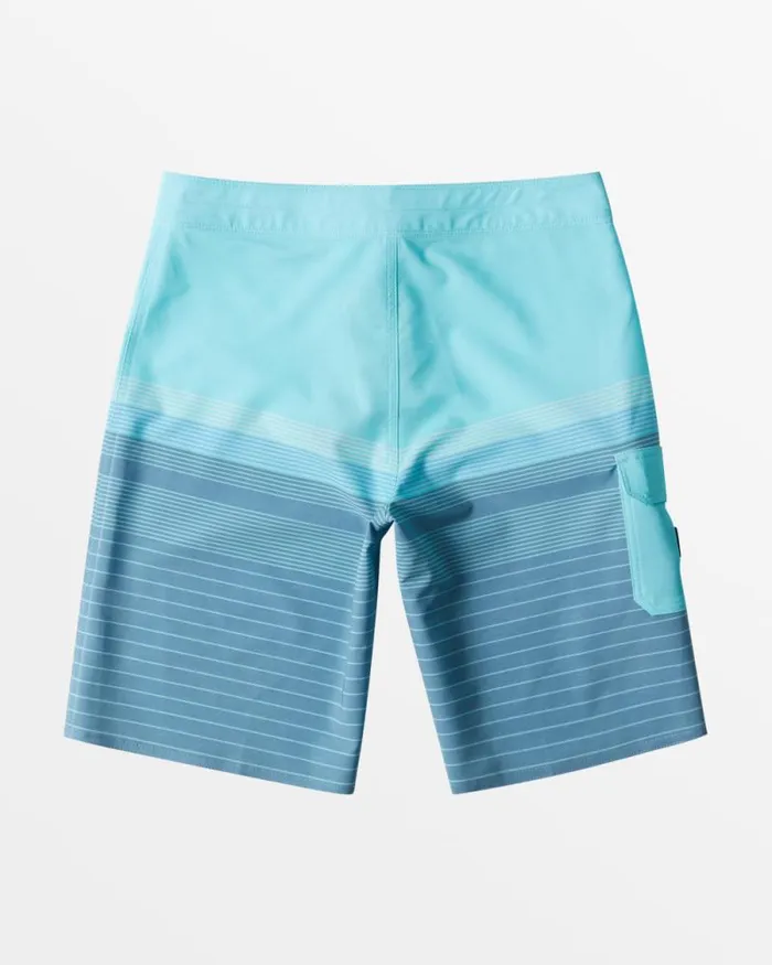 Billabong Boys039 Boardshorts Boys All Day Heather Stripe Pro 18034 Boardshorts Bay Blue 8211 Men