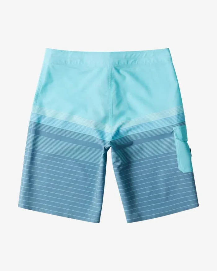 Billabong Boys039 Boardshorts Boys All Day Heather Stripe Pro 18034 Boardshorts Bay Blue 8211 Men
