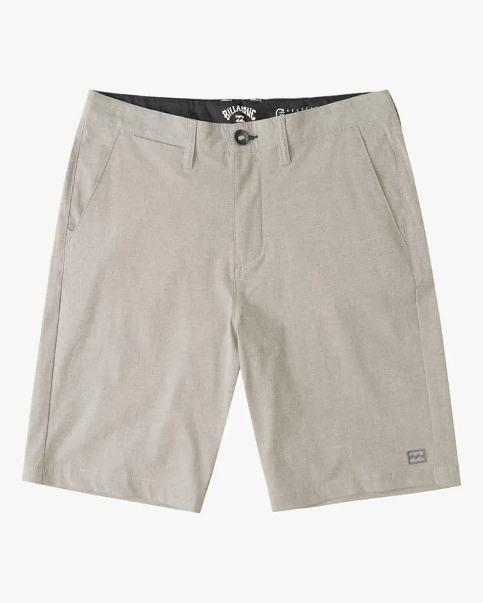 Billabong Boys039 Bottoms Boys 27 Crossfire 14034 Hybrid Submersible Shorts Grey 8211 Men
