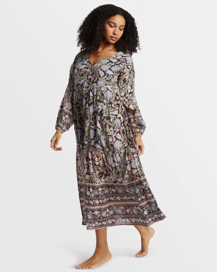 Billabong Dresses Adore You Maxi Dress Black Sands 8211 Women Billabong Dresses Adore You Maxi Dress Black Sands 8211 Women