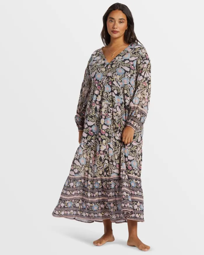 Billabong Dresses Adore You Maxi Dress Black Sands 8211 Women Billabong Dresses Adore You Maxi Dress Black Sands 8211 Women
