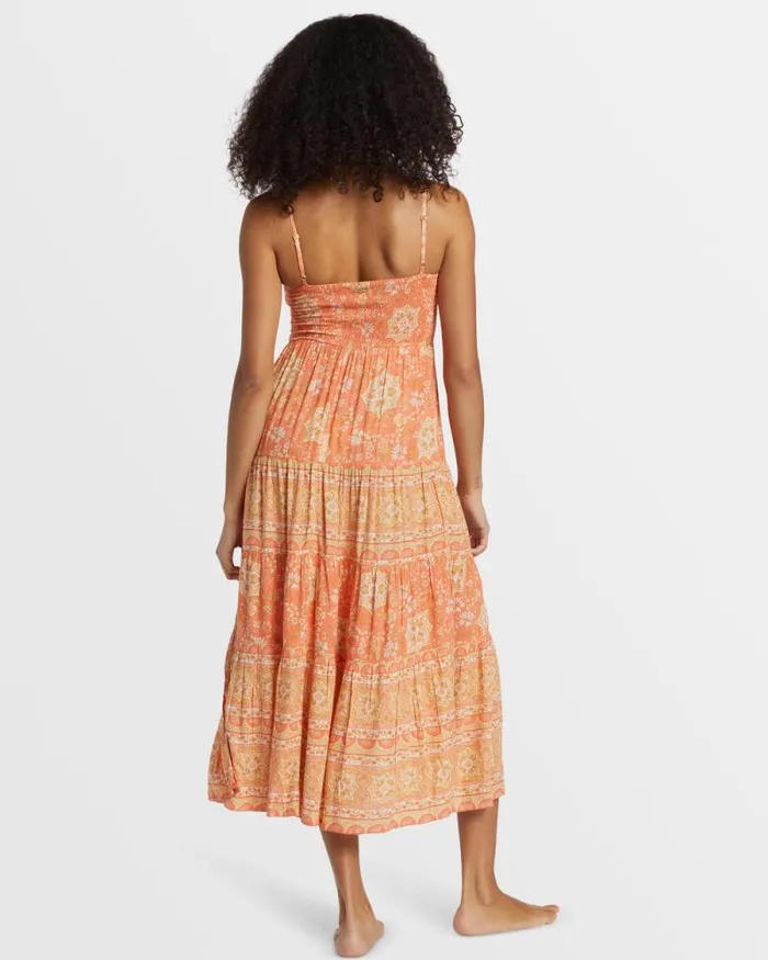 Billabong Dresses Dream Space Midi Dress Sweet Papaya 8211 Women Billabong Dresses Dream Space Midi Dress Sweet Papaya 8211 Women